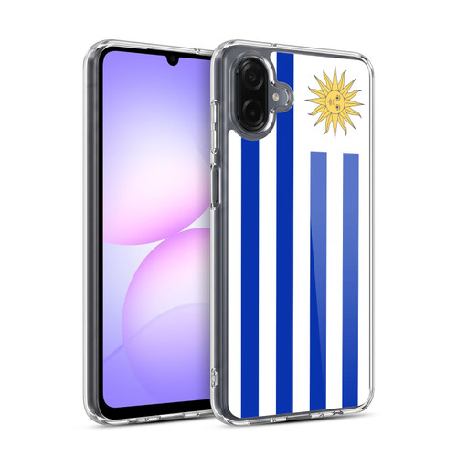 Head Case Designs Football World Flags Group 1 Uruguay Uruguayan Uruguay Soft Gel Case for Samsung Galaxy A07 5G