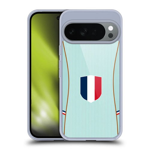 Head Case Designs Football Kit Flags France French Français Soft Gel Case for Google Pixel 10