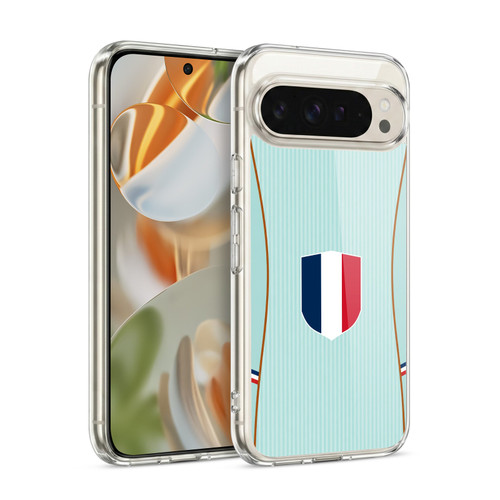 Head Case Designs Football Kit Flags France French Français Soft Gel Case for Google Pixel 9 / Pixel 9 Pro