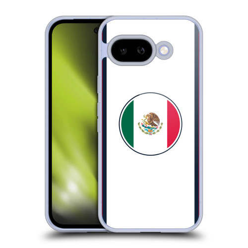 Head Case Designs Football Kit Flags Mexico Mexican México Aztec Soft Gel Case for Google Pixel 9A