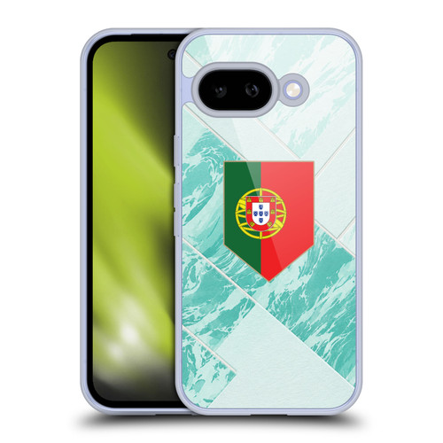 Head Case Designs Football Kit Flags Portugal Portuguese Português Soft Gel Case for Google Pixel 9A