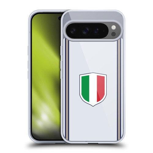 Head Case Designs Football Kit Flags Italy Italian Italia Soft Gel Case for Google Pixel 9 Pro XL