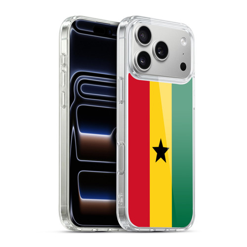 Head Case Designs Football World Flags Ghana Ghanaian Ghana Soft Gel Case for Apple iPhone 17 Pro Max