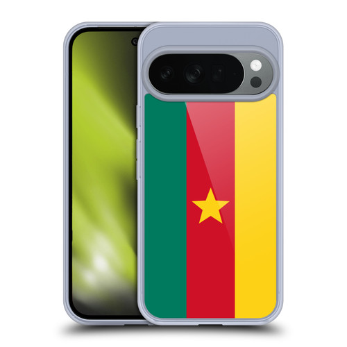 Head Case Designs Football World Flags Cameroon Cameroonian Cameroun Soft Gel Case for Google Pixel 10