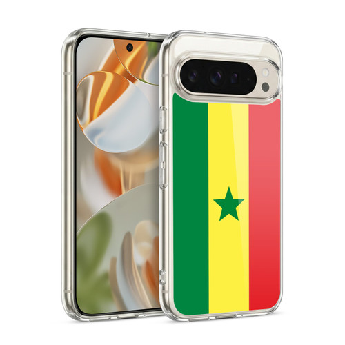 Head Case Designs Football World Flags Senegal Senegalese Sénégal Soft Gel Case for Google Pixel 9 / Pixel 9 Pro