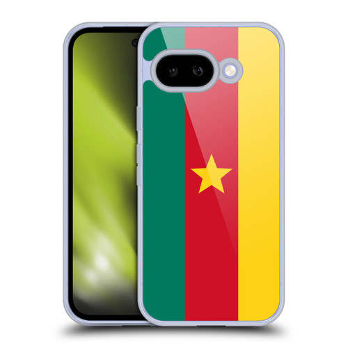 Head Case Designs Football World Flags Cameroon Cameroonian Cameroun Soft Gel Case for Google Pixel 9A