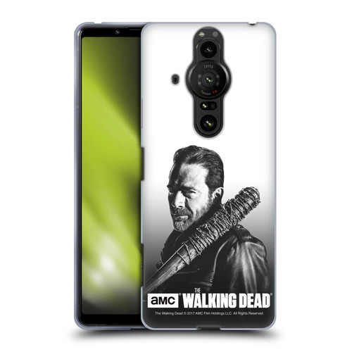 AMC The Walking Dead Filtered Portraits Negan Soft Gel Case for Sony Xperia Pro-I