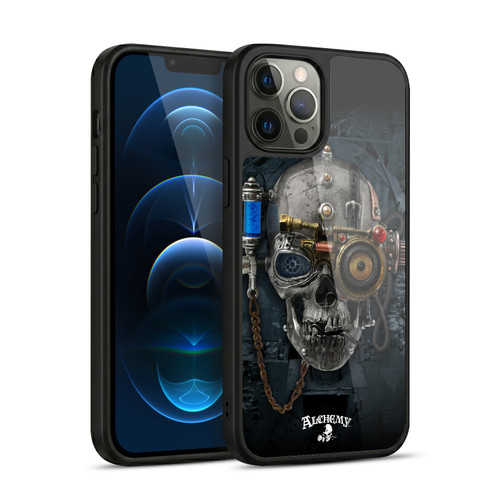 Alchemy Gothic Graphic Art Necronaut Gel Armour Case For Apple iPhone 12 Pro Max