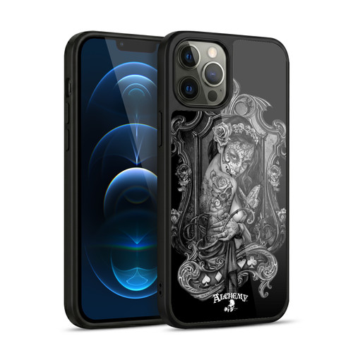 Alchemy Gothic Graphic Art Widow Gel Armour Case For Apple iPhone 12 Pro Max