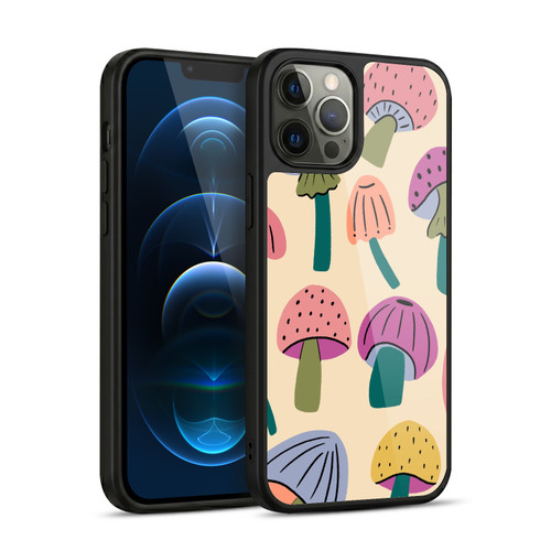 Gabriela Thomeu Retro Magic Mushroom Gel Armour Case For Apple iPhone 12 Pro Max