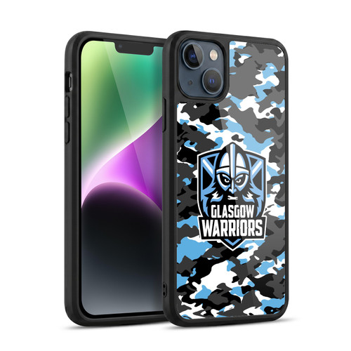 Glasgow Warriors Logo 2 Camouflage Gel Armour Case For Apple iPhone 14 Plus