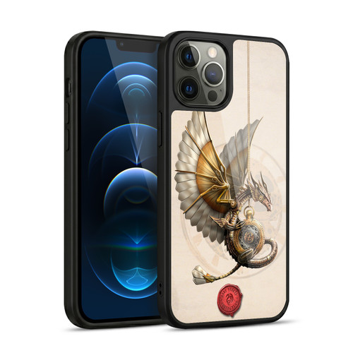 Anne Stokes Steampunk Clockwork Dragon Gel Armour Case For Apple iPhone 12 Pro Max