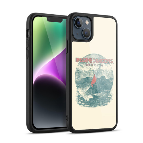 Imagine Dragons Key Art Flame Night Visions Gel Armour Case For Apple iPhone 14 Plus
