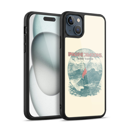 Imagine Dragons Key Art Flame Night Visions Gel Armour Case For Apple iPhone 15 Plus