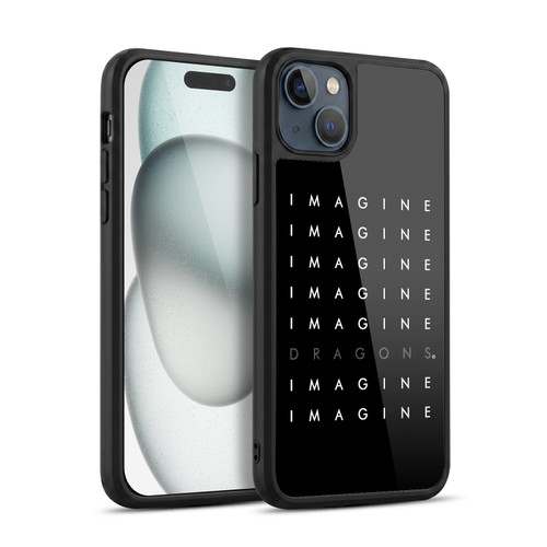 Imagine Dragons Key Art Logo Repeat Gel Armour Case For Apple iPhone 15 Plus