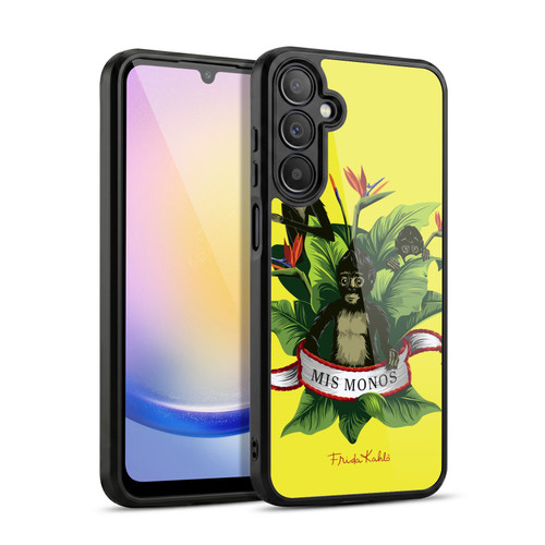 Frida Kahlo Tropical Monkeys Gel Armour Case For Samsung Galaxy A25 5G