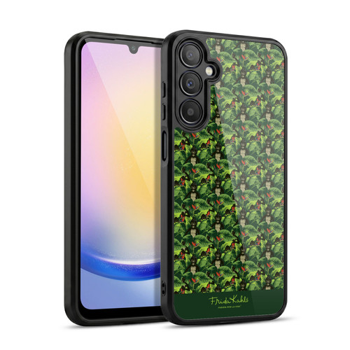 Frida Kahlo Tropical Monkey Pattern Gel Armour Case For Samsung Galaxy A25 5G