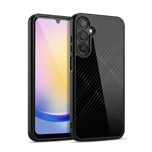 Alyn Spiller Carbon Fiber Plaid Gel Armour Case For Samsung Galaxy A25 5G