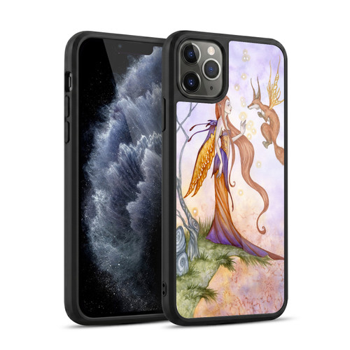 Amy Brown Lovely Fairies Cliffside Talks Gel Armour Case For Apple iPhone 11 Pro Max