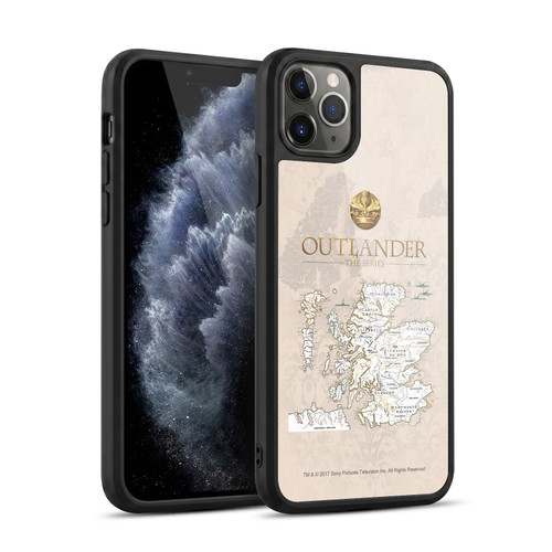 Outlander Seals And Icons Map Gel Armour Case For Apple iPhone 11 Pro Max