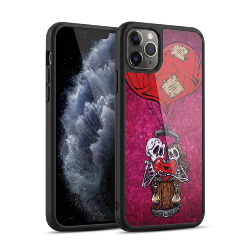 David Lozeau Colourful Grunge Day Of The Dead Gel Armour Case For Apple iPhone 11 Pro Max