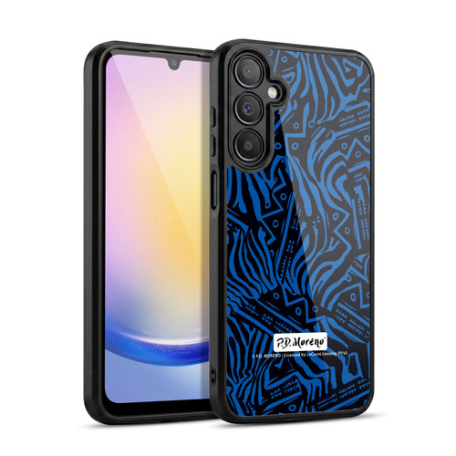 P.D. Moreno Patterns Tribal Zebra Gel Armour Case For Samsung Galaxy A25 5G