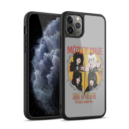 Motley Crue Tours SATD Vintage Gel Armour Case For Apple iPhone 11 Pro Max