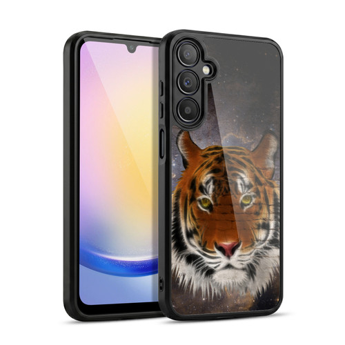 Simone Gatterwe Animals 2 Abstract Tiger Gel Armour Case For Samsung Galaxy A25 5G