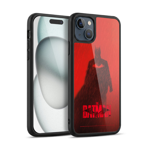 The Batman Posters Red Rain Gel Armour Case For Apple iPhone 15 Plus
