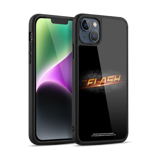 The Flash TV Series Logos Black Gel Armour Case For Apple iPhone 14 Plus