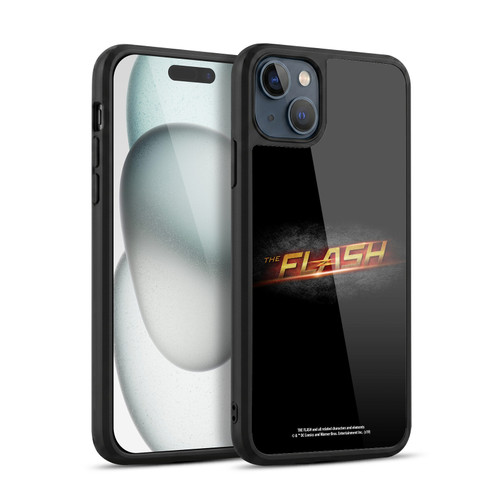 The Flash TV Series Logos Black Gel Armour Case For Apple iPhone 15 Plus