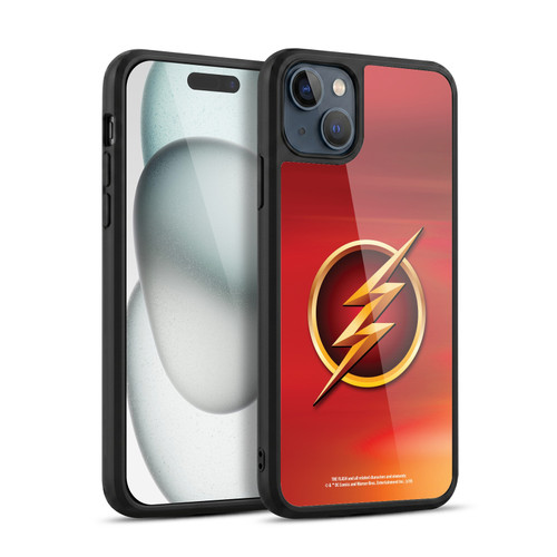 The Flash TV Series Logos Red Gel Armour Case For Apple iPhone 15 Plus