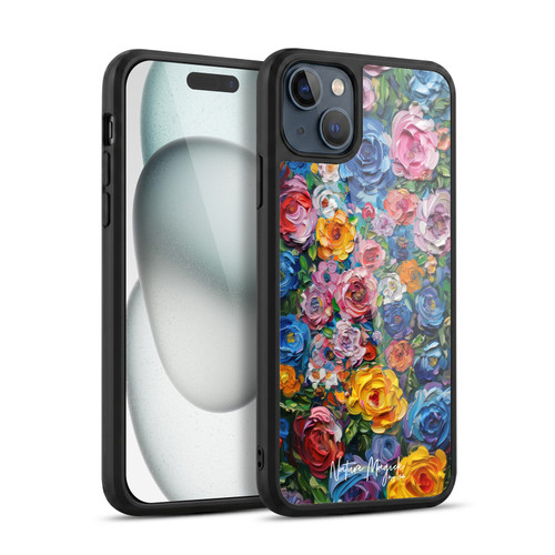 Nature Magick Paint Blobs Buds Gel Armour Case For Apple iPhone 15 Plus