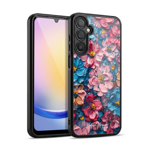 Nature Magick Paint Blobs Elegant Gel Armour Case For Samsung Galaxy A25 5G