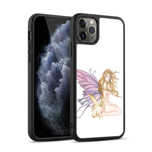 Nene Thomas Fairies Amber With Fairy Cat Gel Armour Case For Apple iPhone 11 Pro Max