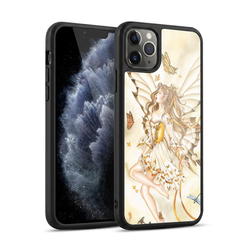 Nene Thomas Fairies Rhapsody In Gold Butterflies Gel Armour Case For Apple iPhone 11 Pro Max