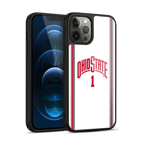 Ohio State University Jersey Basketball Away Gel Armour Case For Apple iPhone 12 Pro Max