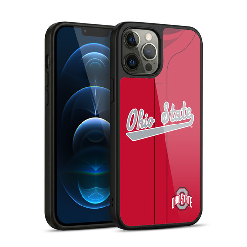 Ohio State University Jersey Baseball Away Gel Armour Case For Apple iPhone 12 Pro Max