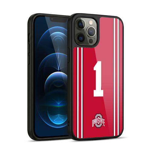 Ohio State University Jersey Football Home Gel Armour Case For Apple iPhone 12 Pro Max