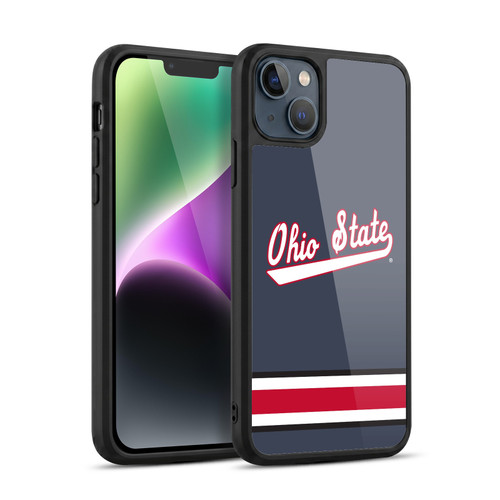 Ohio State University Jersey Hockey Outdoor Gel Armour Case For Apple iPhone 14 Plus