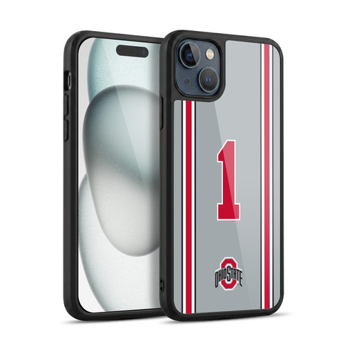 Ohio State University Jersey Football Alternate Gel Armour Case For Apple iPhone 15 Plus