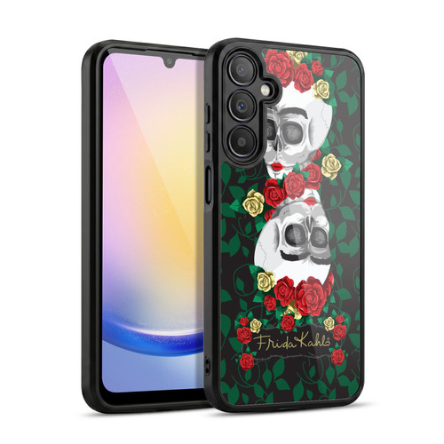 Frida Kahlo Roses Mirror Gel Armour Case For Samsung Galaxy A25 5G