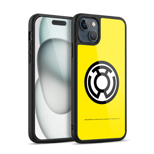Green Lantern DC Comics Lantern Corps Sinestro Gel Armour Case For Apple iPhone 15 Plus