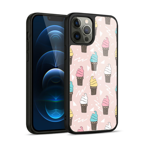 Andrea Lauren Design Food Pattern Ice Cream Gel Armour Case For Apple iPhone 12 Pro Max