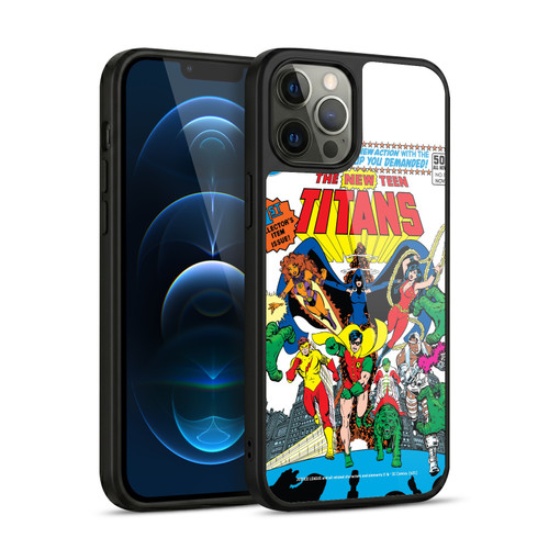 Justice League DC Comics Teen Titans Comic Art New #1 Group Gel Armour Case For Apple iPhone 12 Pro Max