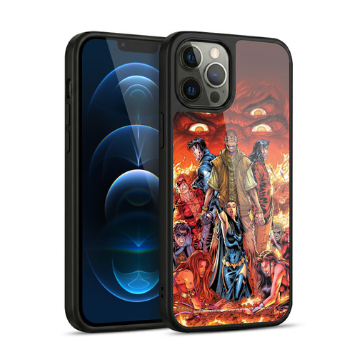 Justice League DC Comics Teen Titans Comic Art #4 Sons Of Trigon Gel Armour Case For Apple iPhone 12 Pro Max