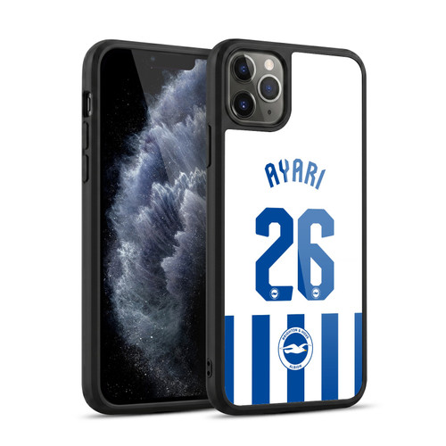 Brighton & Hove Albion F.C 2025/26 Players Home Kit Yasin Ayari Gel Armour Case For Apple iPhone 11 Pro Max