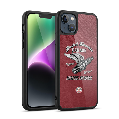 Busted Knuckle Garage Graphics Misfire Gel Armour Case For Apple iPhone 14 Plus