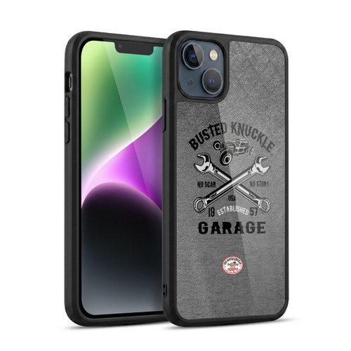 Busted Knuckle Garage Graphics No Scar Gel Armour Case For Apple iPhone 14 Plus