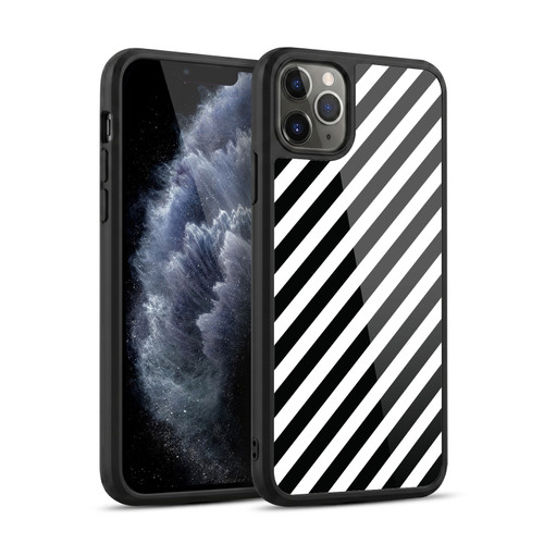Head Case Designs Black And White Patterns Zebra Print Gel Armour Case For Apple iPhone 11 Pro Max